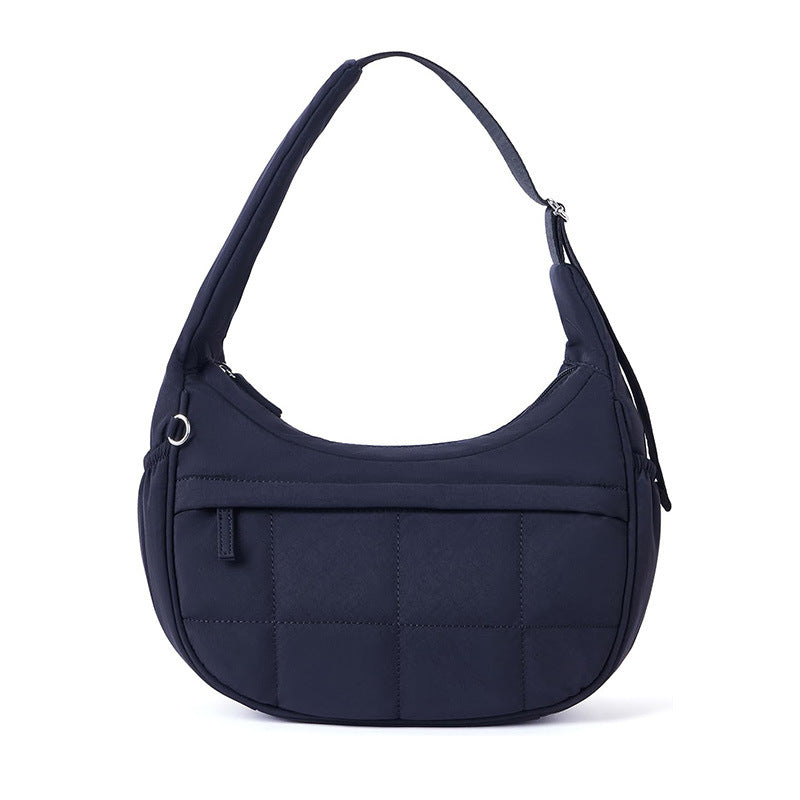 Fashionable shoulder bag with quilted surface Stornfield