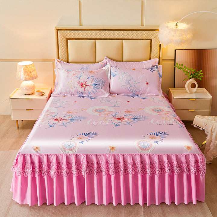 Ladies daybed cover with playful bear motif Stornfield
