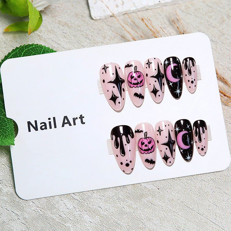 Creative Halloween Design Gel Nails Stornfield