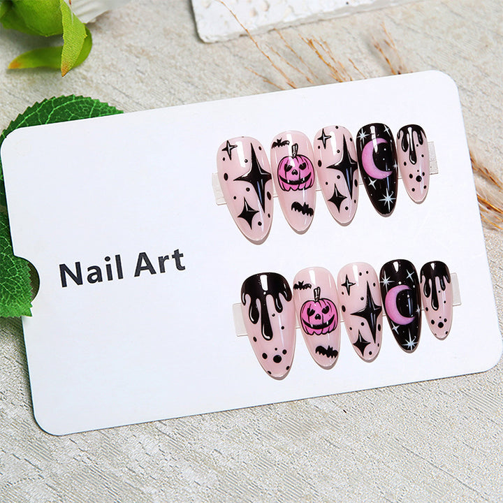 Creative Halloween Design Gel Nails Stornfield