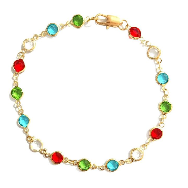 Multi-Color Gemstone Bracelet Stornfield