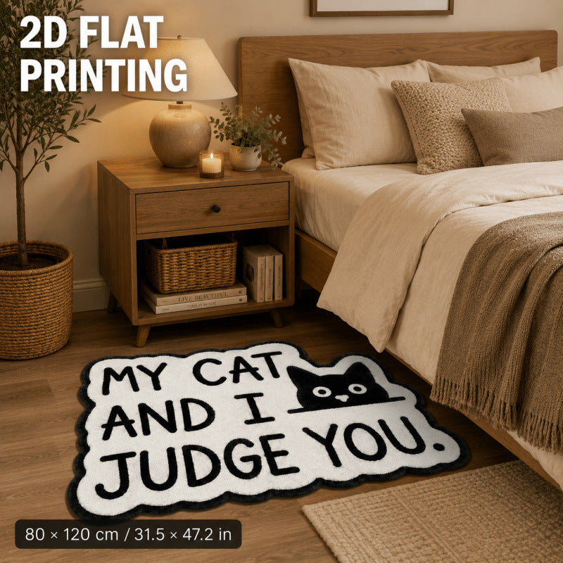 Playful Message Area Rug