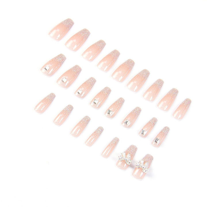Artistic Nail Extensions with Flower Design Stornfield