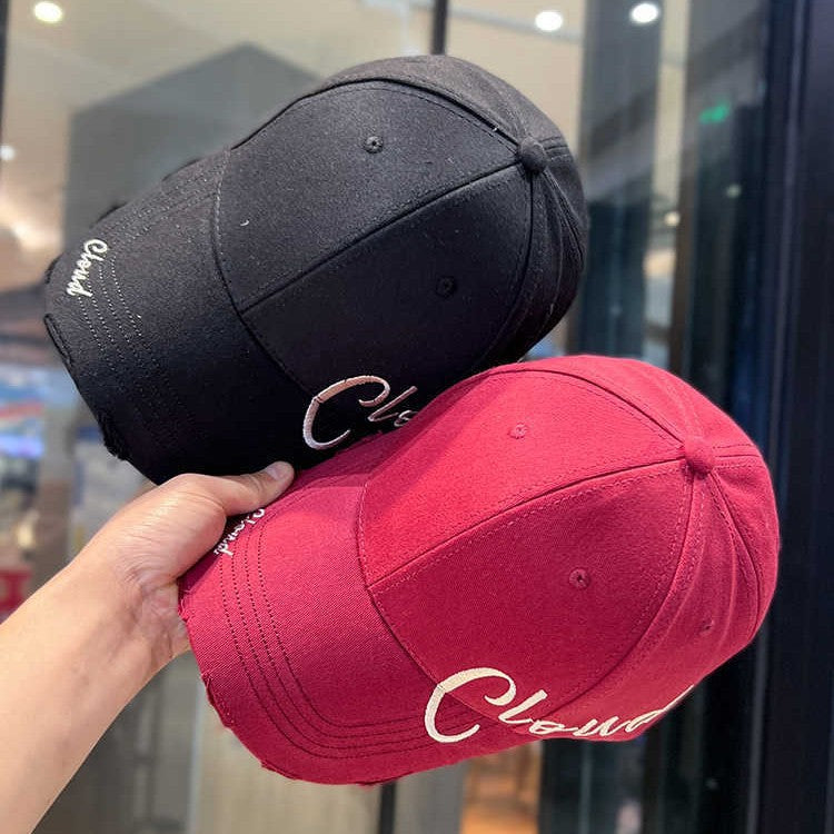 Women's Distressed Casual Cotton Baseball Cap Stornfield