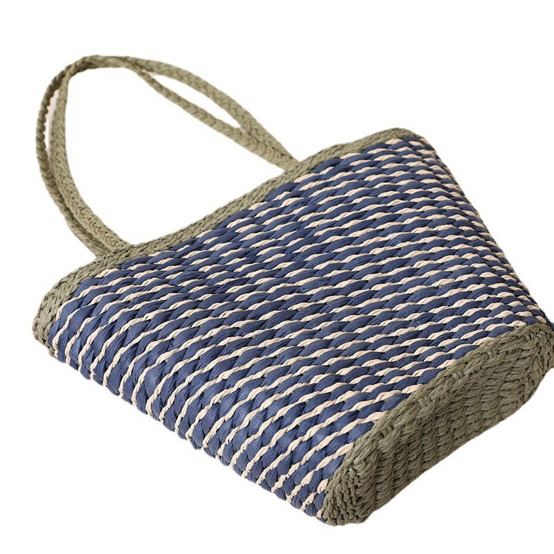 Braided Beach Bag with Wide, Sturdy Handles Stornfield