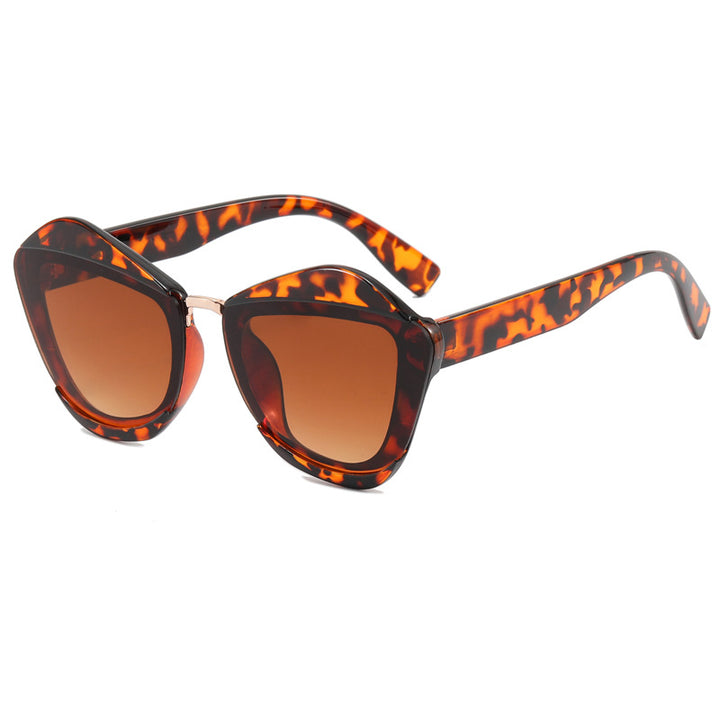 Women striking designer sunglasses with extravagant frame Stornfield