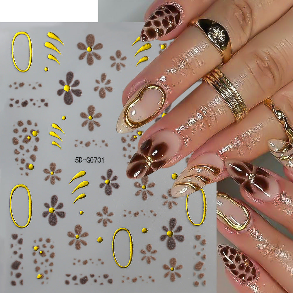 Creative Nail Art Sticker Set