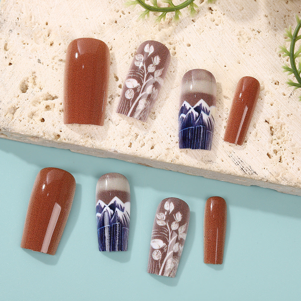 Nail Art Set with Floral Patterns Stornfield