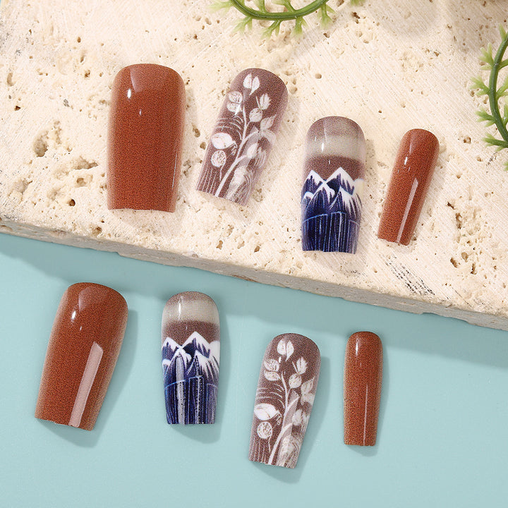 Nail Art Set with Floral Patterns Stornfield