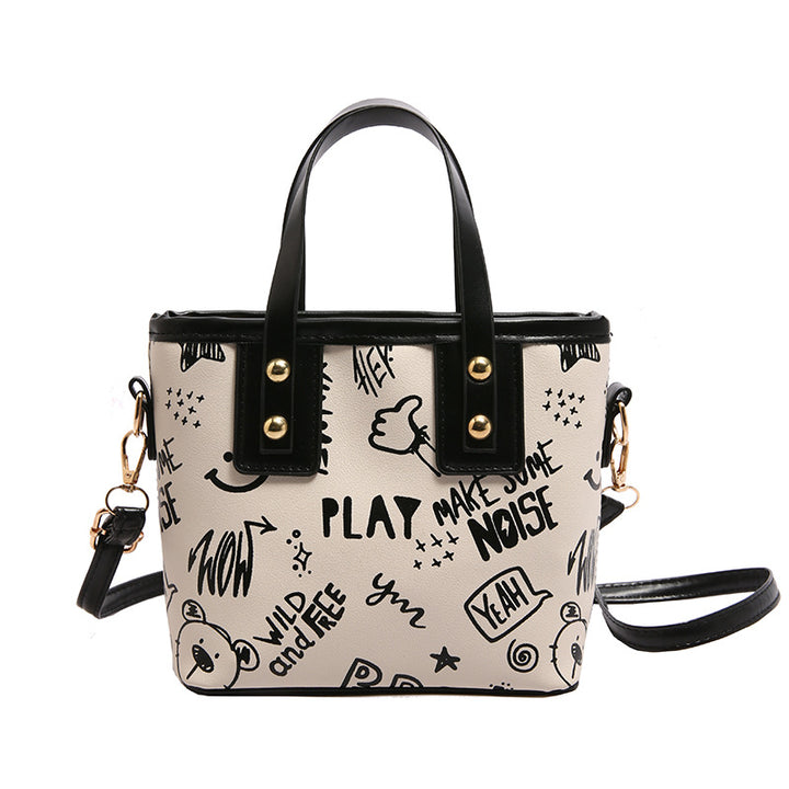 Fun Printed Mini Tote Bag
