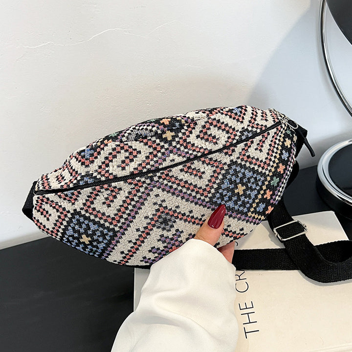 Bohemian Style Woven Fanny Pack