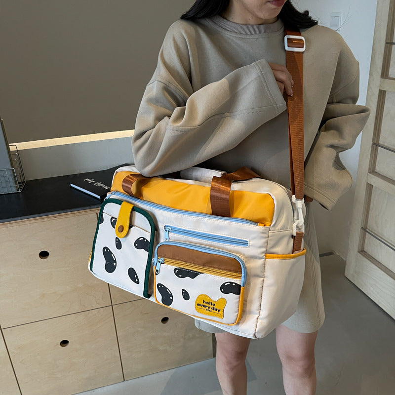 Playful Patterned Travel Duffle Bag Stornfield