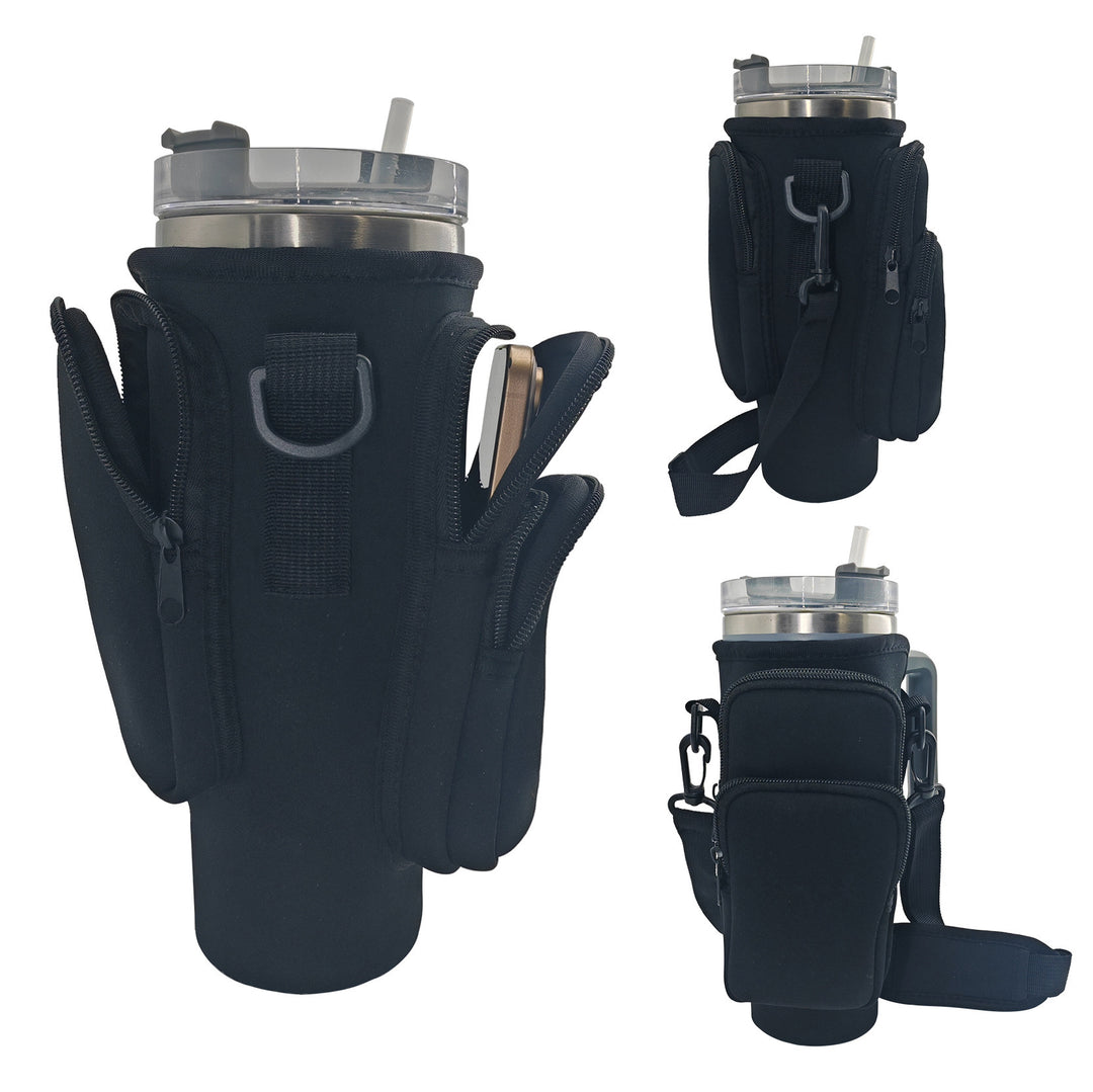 Unisex Portable Drink Container with Multifunctional Compartments Stornfield