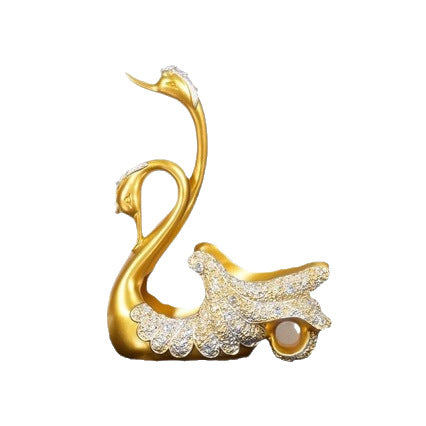 Elegant Design Deco Swans Stornfield