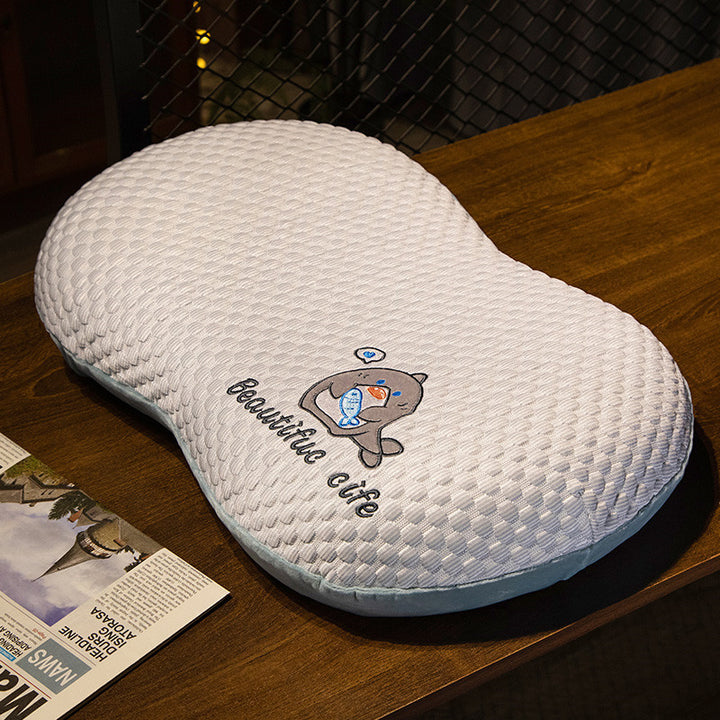 Orthopedic body pillow with specially designed sleep support Stornfield