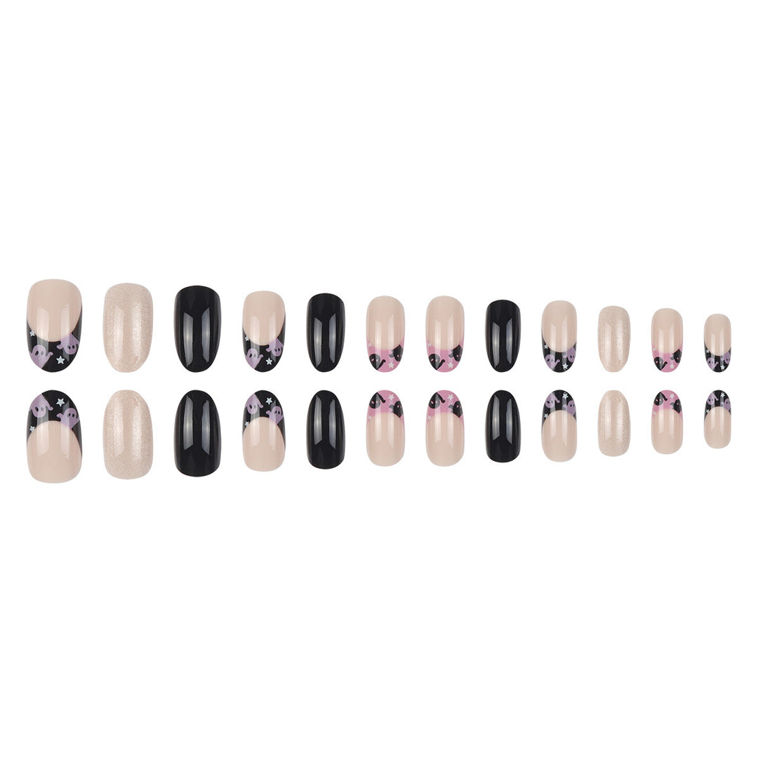 Halloween-Themed Artistic Press-On Nails Stornfield