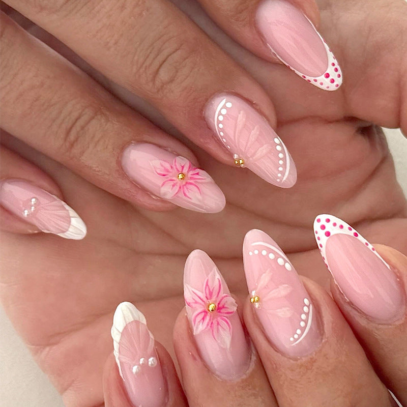Artistic Floral Nail Art Stornfield