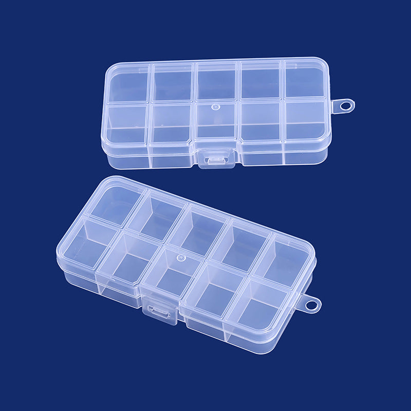 Multi-Division Clear Craft Storage Box Stornfield