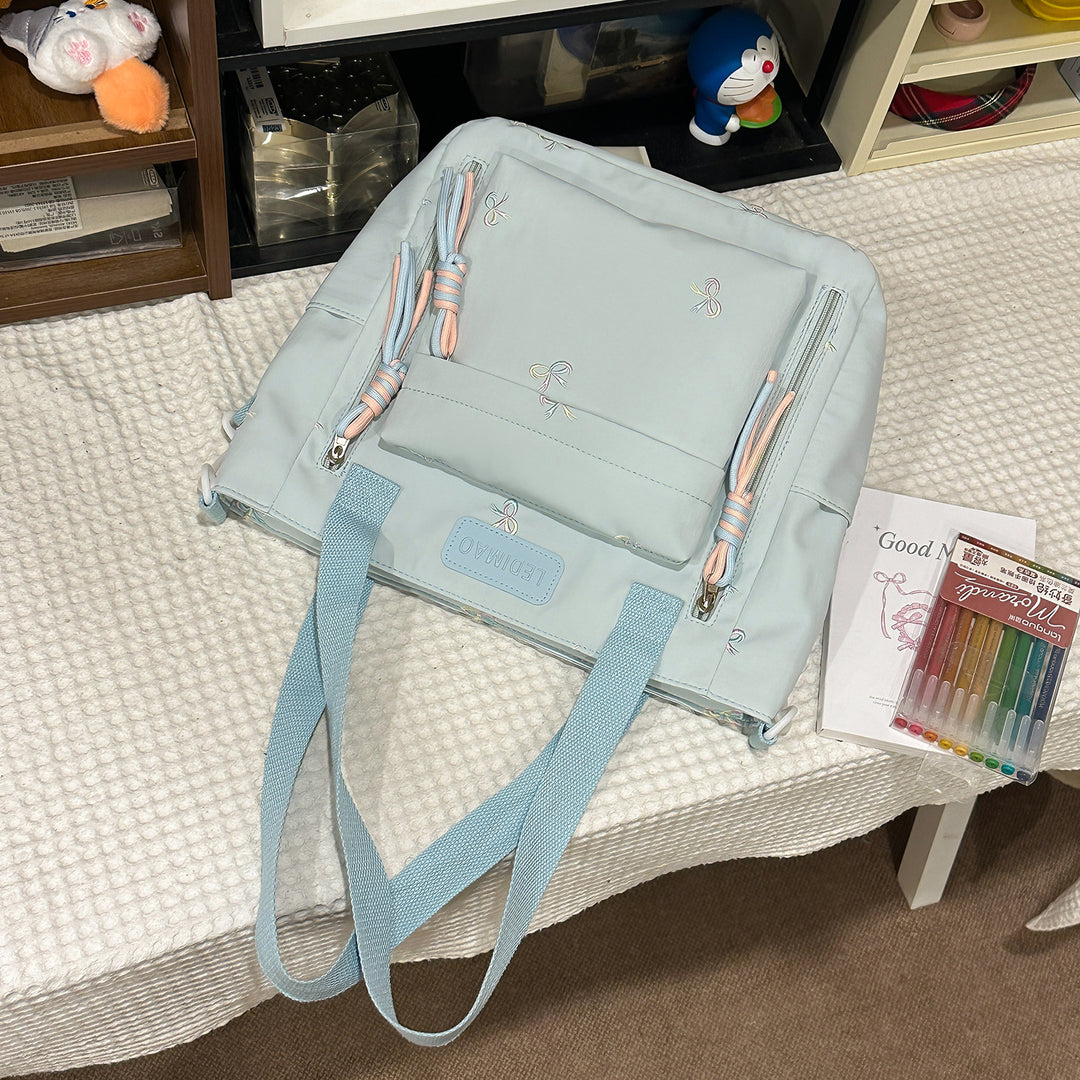 Embroidered Multi-Functional Backpack Stornfield