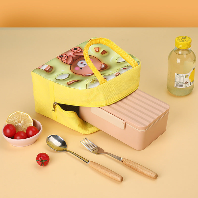 Cute Animal-Themed Insulated Lunch Tote Stornfield