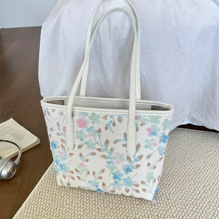 WoFloral Embellished Tote Bag Stornfield