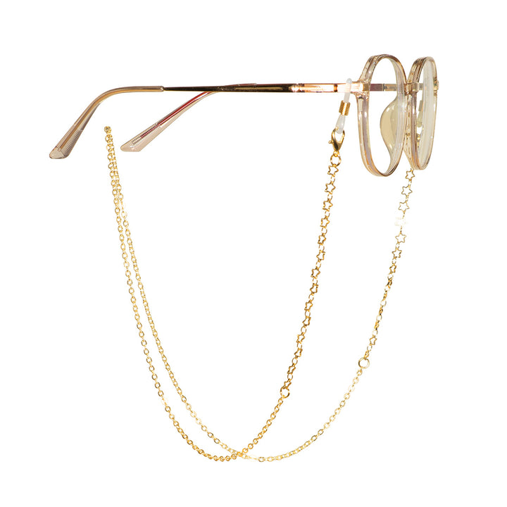 Star-Patterned Eyewear Chain Stornfield