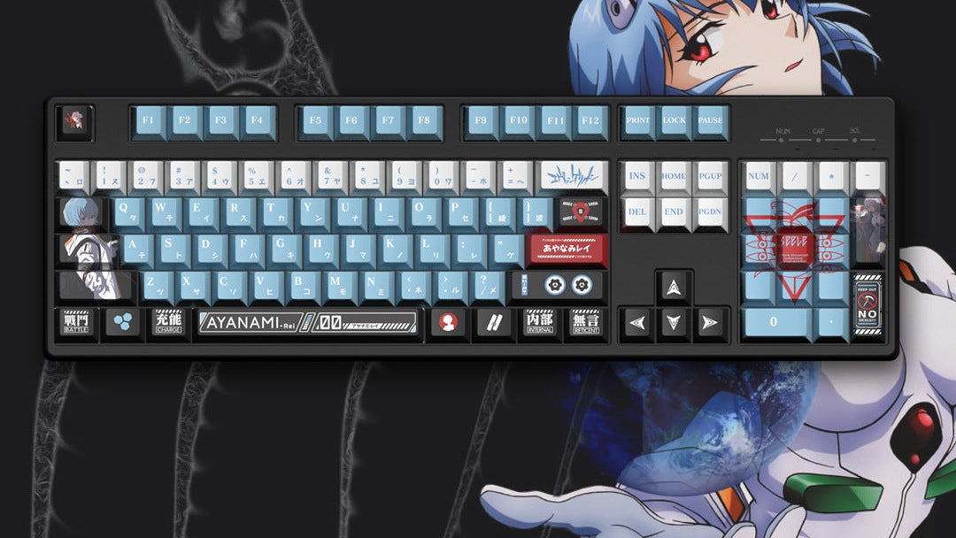 Ocean-Themed Mechanical Keyboard Stornfield