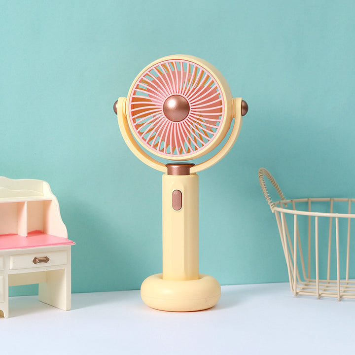 Women Portable Hand Fan with Adjustable Wind Strength Stornfield