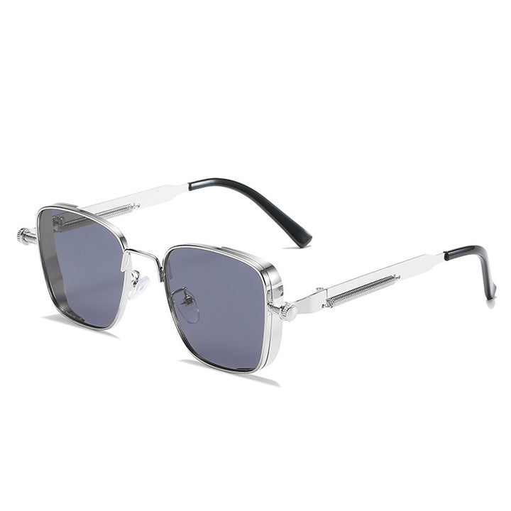 Women's modernist sunglasses in elegant metal frame Stornfield