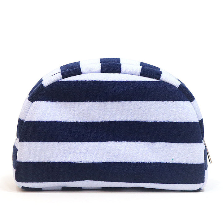 Stylish Striped Makeup Bag