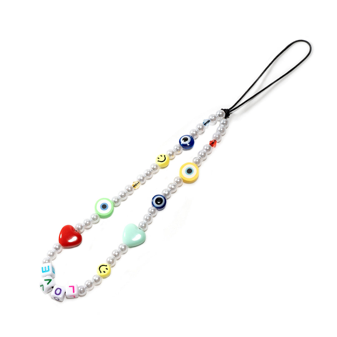 Beaded Smile Face Eyewear Chain Stornfield