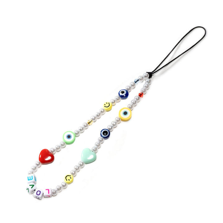 Beaded Smile Face Eyewear Chain Stornfield