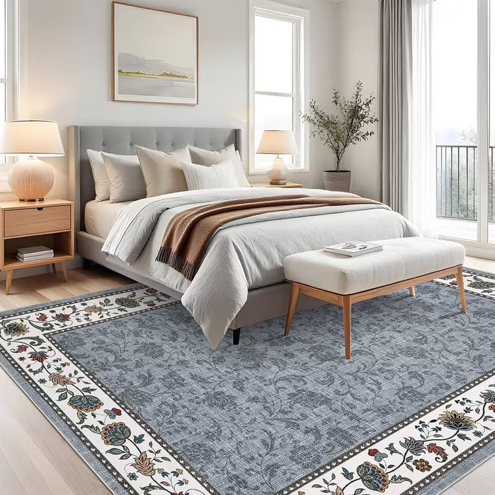Elegant Floral Area Rug