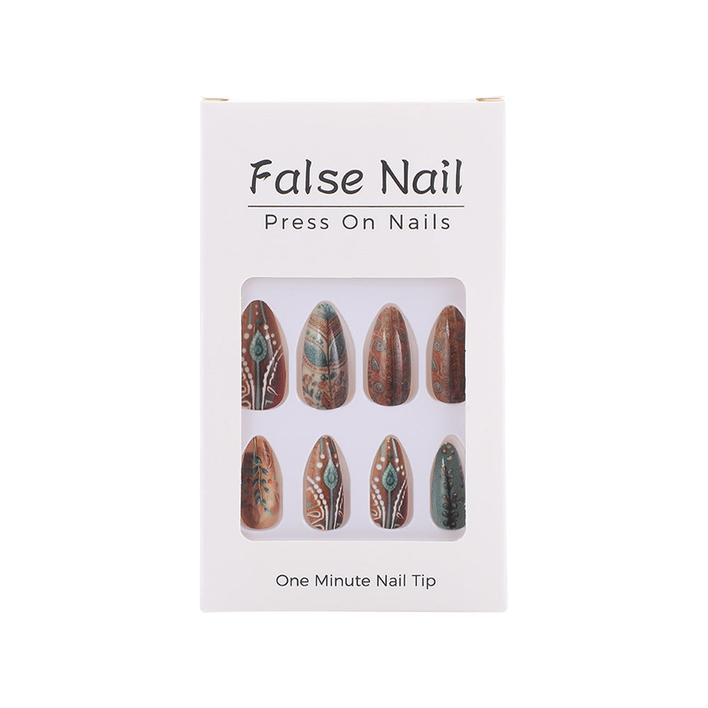 Artificial nails in ethnic design Stornfield