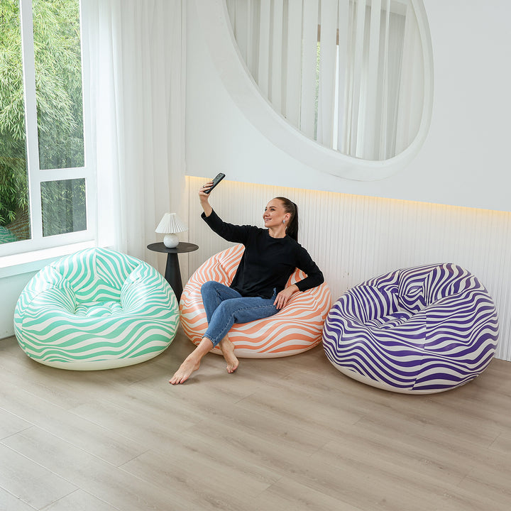 Ladies Ergonomic Seating with Colorful Design Stornfield