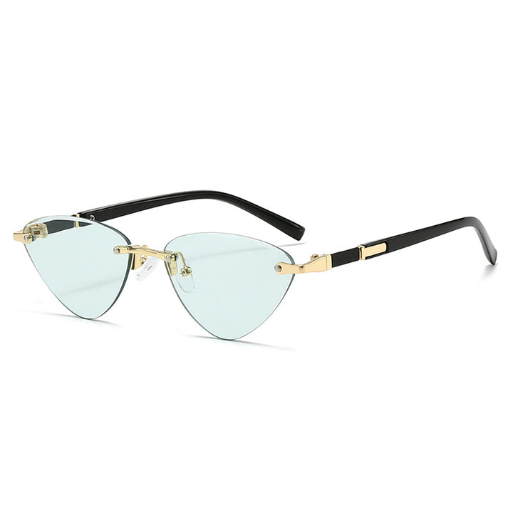 Ladies fashionable Cat-Eye sunglasses with elegant metal frame Stornfield
