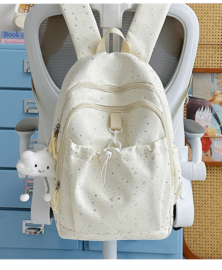 Charming Star Print Backpack Stornfield