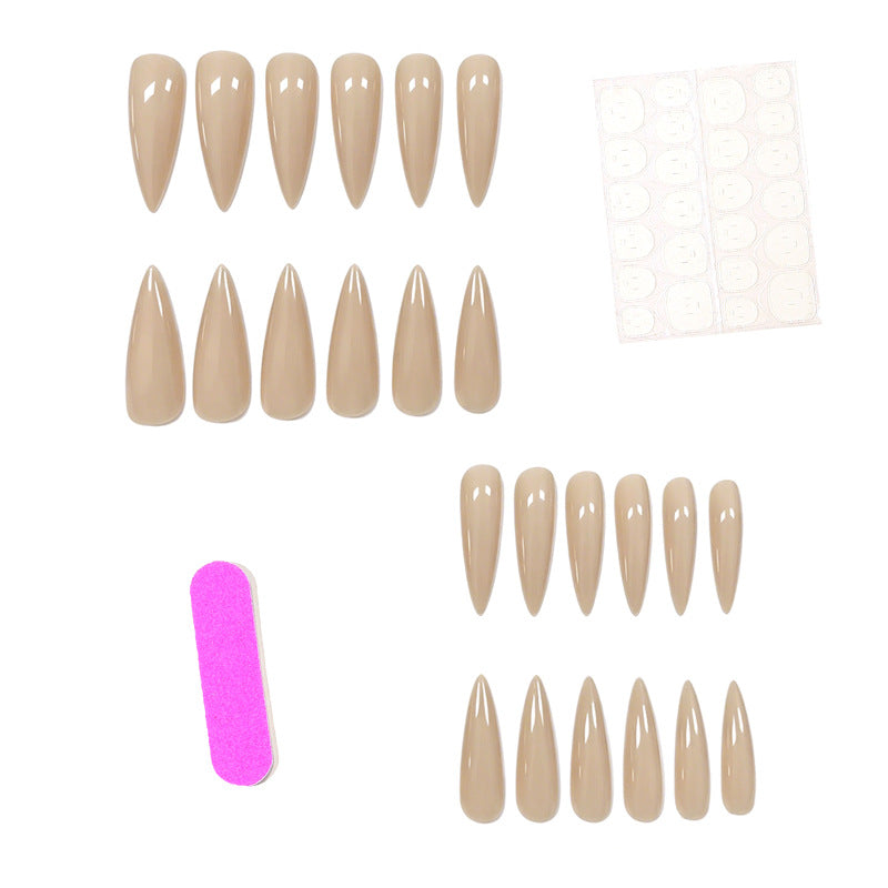 Elegant Almond-Shaped Acrylic Nail Extensions Stornfield