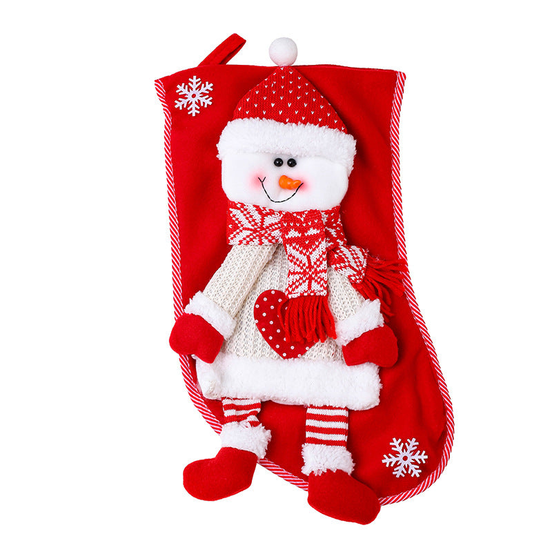 Festive Snowman Christmas Stocking Stornfield