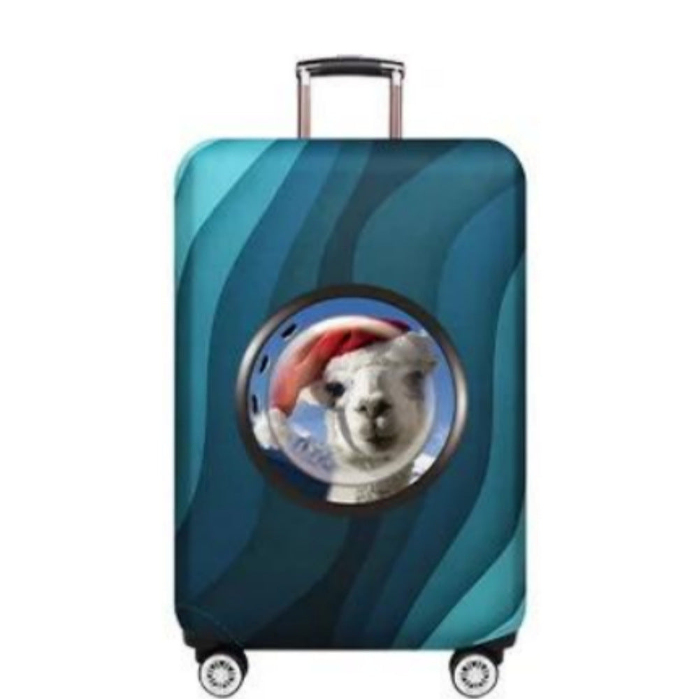 Women's Hard Shell Suitcase with Creative Animal Design Stornfield