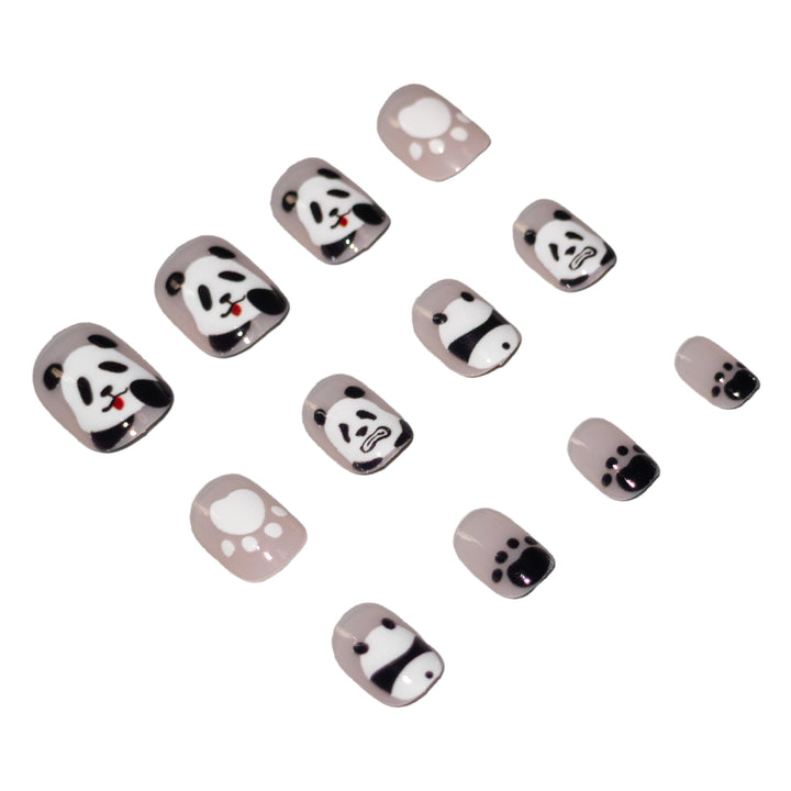Creative Panda-Themed Nail Art Kit