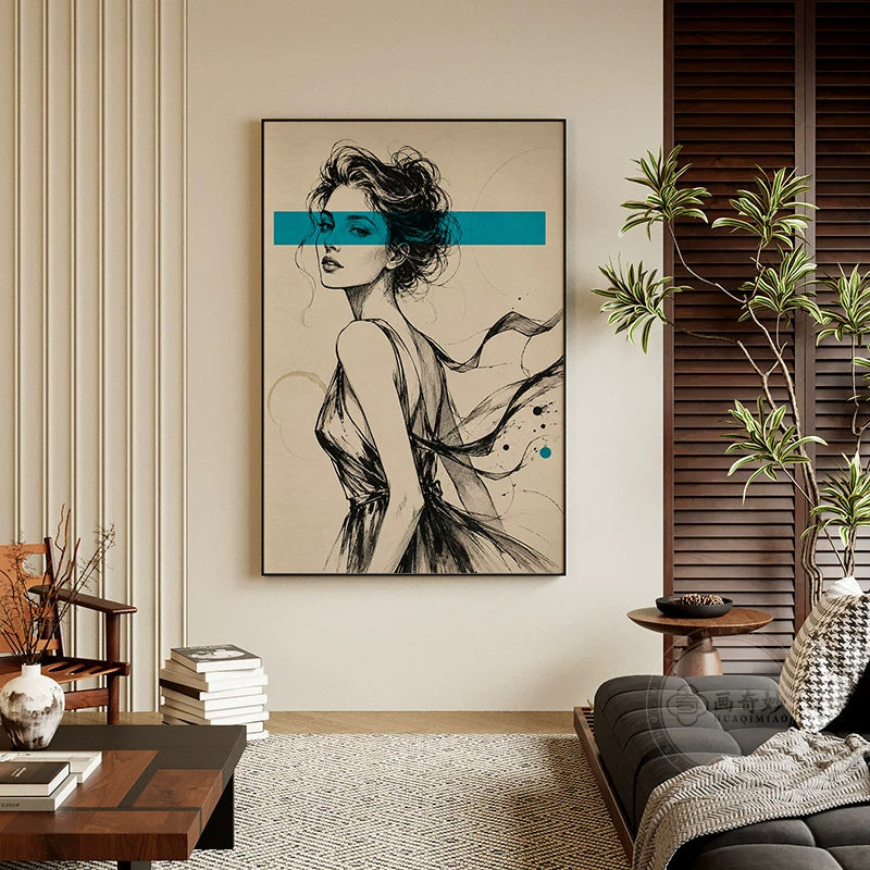Stylish Art Print for Modern Home Interiors