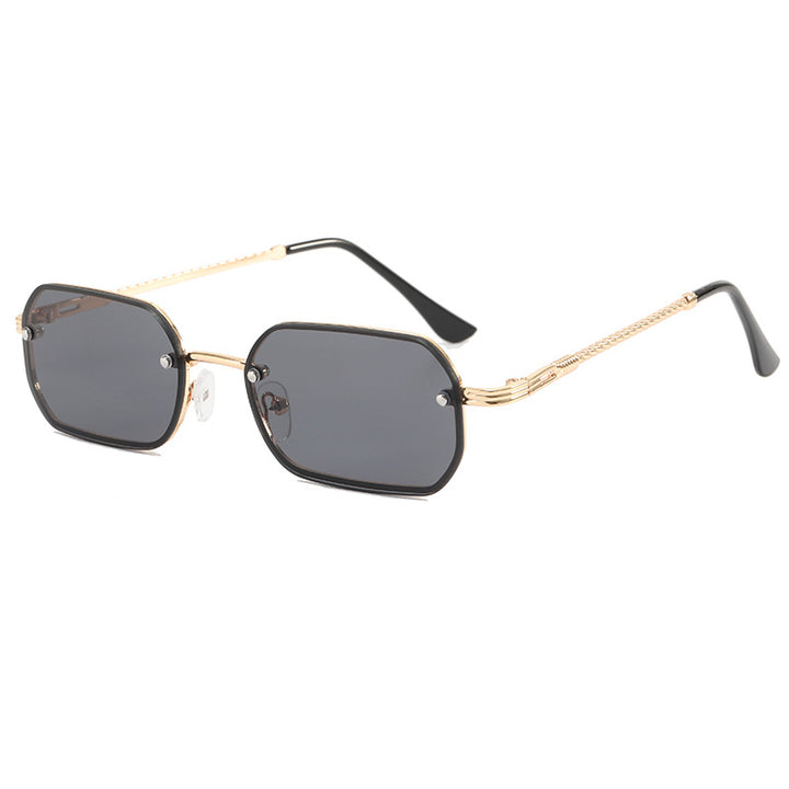 Women's stylish octagonal sunglasses with luxurious metal frame Stornfield
