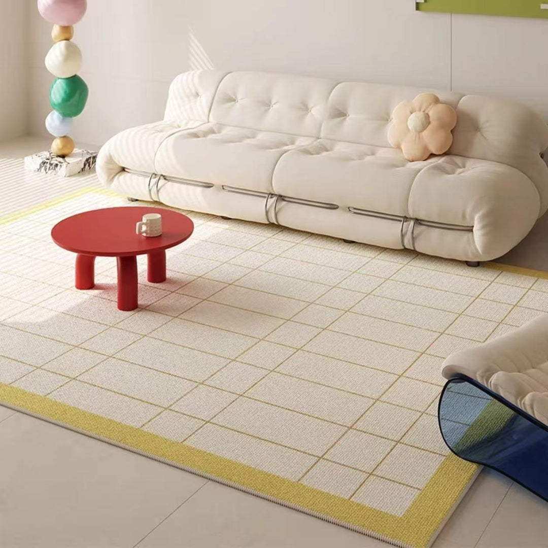Grid Pattern Decorative Area Rug Stornfield
