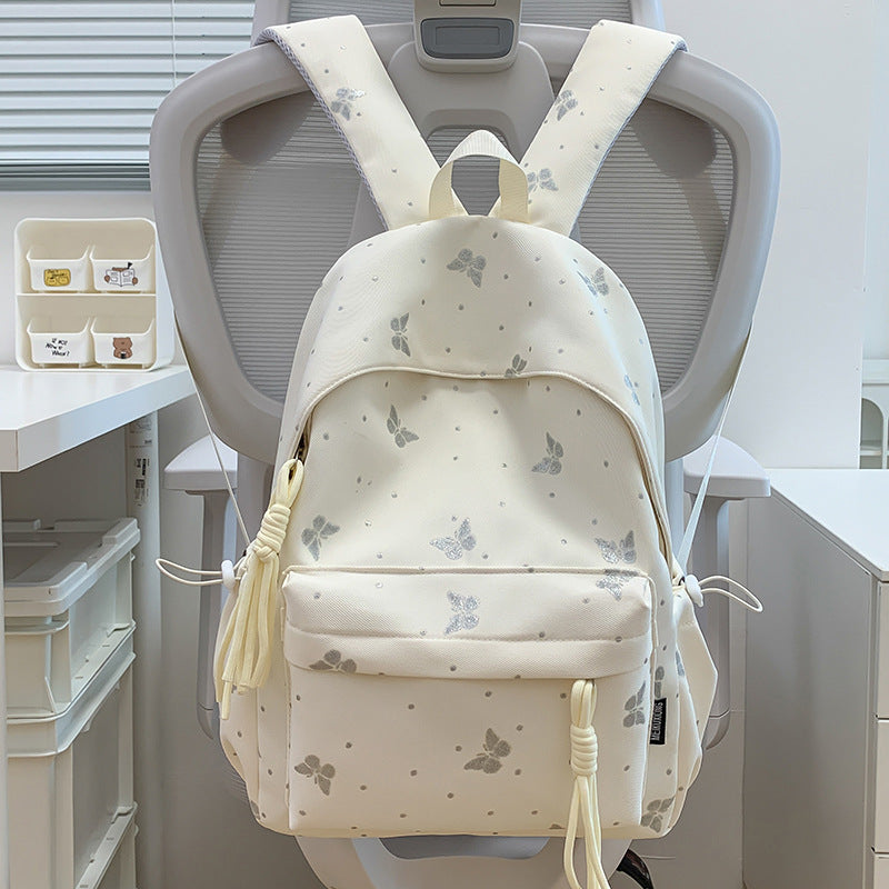 Butterfly-Themed Casual Backpack Stornfield