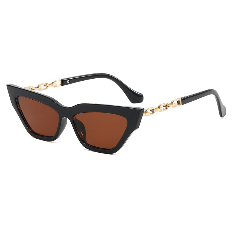 Women Trendy Sunglasses with Exclusive Chain Details Stornfield