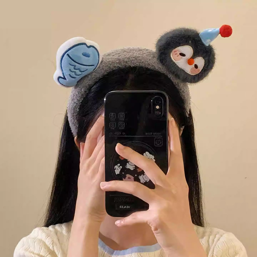 Plush Animal-Themed Hair Band Stornfield