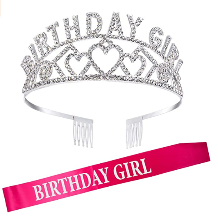 Ladies Glittering Birthday Crown Stornfield