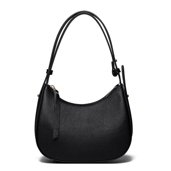 Stylish Pebbled Leather Hobo Bag Stornfield