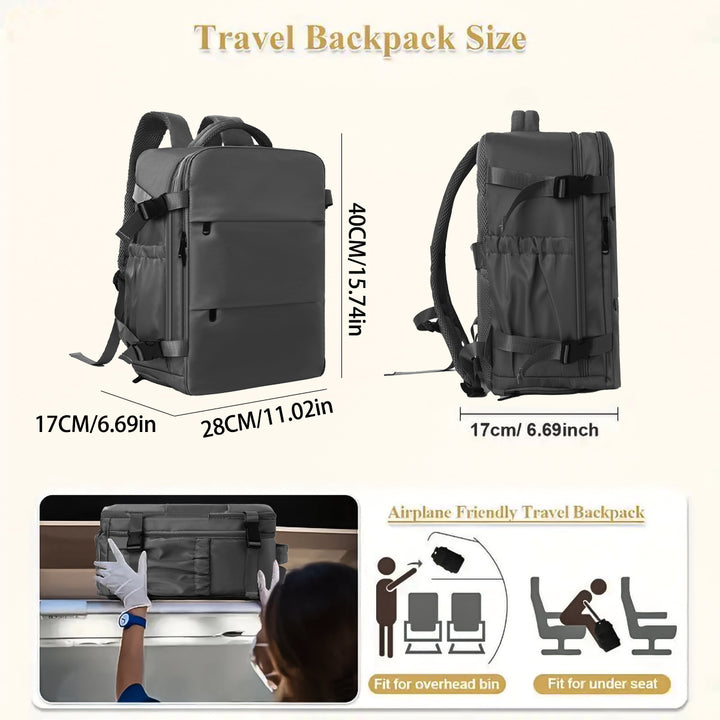Multifunctional Laptop Backpack with Versatile Compartments Stornfield